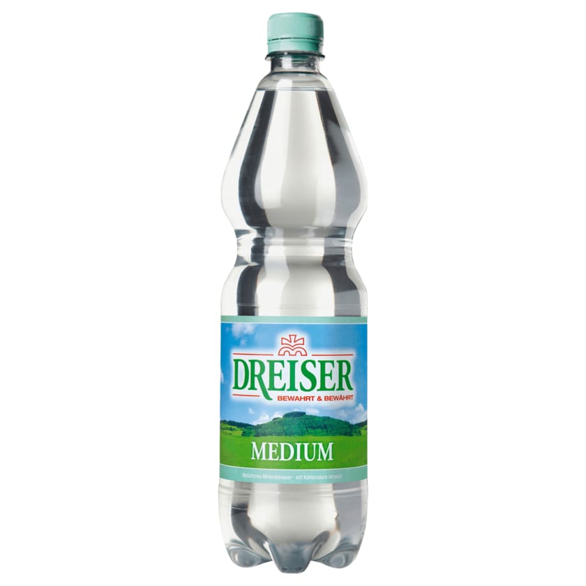 Dreiser Mineralwasser Medium 1l